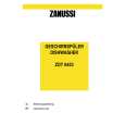 ZANUSSI ZDT6453 Owner's Manual