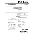SONY MCEF88K Service Manual