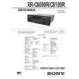 SONY XRC6090R Service Manual