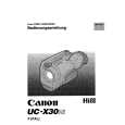 CANON UCX30 Owner's Manual