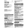 SONY HSA-V500 Owner's Manual