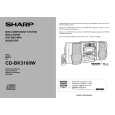 SHARP CDBK3100W Owner's Manual