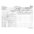 WHIRLPOOL AWM 8123/L Quick Start