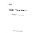 RICOH FT4030 Service Manual
