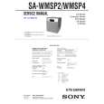 SONY SAWMSP4 Service Manual