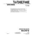 SONY TA-F446E Service Manual