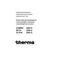 THERMA GSVGAMMA2000S Owner's Manual