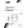 JVC CA-MXJ700UX Owner's Manual