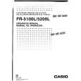 CASIO FR-5100L Owner's Manual