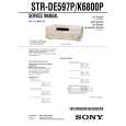 SONY STRDE597P Service Manual