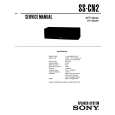 SONY SS-CN2 Service Manual