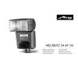 METZ MECABLITZ 54AF-1M Owner's Manual