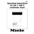 MIELE T369C Owner's Manual