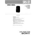 SONY SRS37 Service Manual
