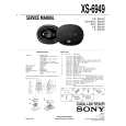 SONY XS-6949 Service Manual