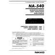 NIKKO NA540 Owner's Manual