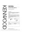 KENWOOD KM894 Owner's Manual