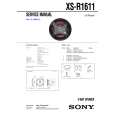 SONY XSR1611 Service Manual