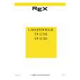 REX-ELECTROLUX TP12XE Owner's Manual