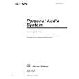 SONY ZSYN7PS Owner's Manual