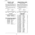 SHARP XG-P10XE Parts Catalog