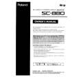 ROLAND SC-880 Owner's Manual