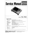 TECHNICS SL1100 Service Manual