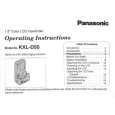 PANASONIC KXLD50 Owner's Manual