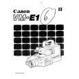 CANON VM-E1 Owner's Manual
