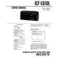 SONY INF-C610L Service Manual