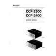 SONY CCP-2300 Service Manual