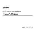 KAWAI CP175 Owner's Manual