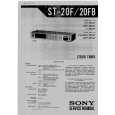 SONY ST-20F Service Manual