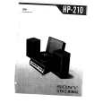 SONY HP-210 Service Manual