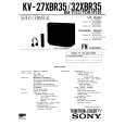 SONY KV27XBR35 Service Manual