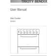 TRICITY BENDIX SG402/1WN Owner's Manual
