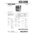 SONY HCD-DX90 Service Manual