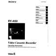 SONY EV-A50 Owner's Manual
