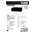 SONY TAAV490 Service Manual