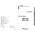 PIONEER DEH1150 Owner's Manual