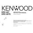 KENWOOD KRC307S Owner's Manual