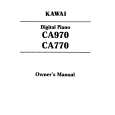 KAWAI CA970 Owner's Manual