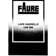 FAURE LVN266W Owner's Manual