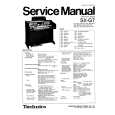 TECHNICS SX-G7 Service Manual