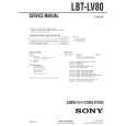 SONY LBT-LV80 Service Manual