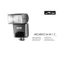 METZ MECABLITZ 54AF-1C Owner's Manual