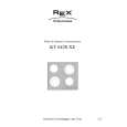REX-ELECTROLUX KT6420XE 14P Owner's Manual
