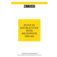 ZANUSSI ZBD904B Owner's Manual