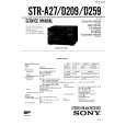 SONY LBTD209 Service Manual