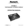 NUMARK CD MIX-1 Owner's Manual